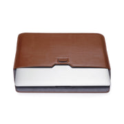 PU Leather Ultra-thin Envelope Bag Laptop Bag for MacBook Air / Pro 11 inch, with Stand Function(Space Gray)