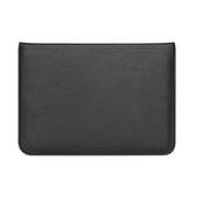 PU Leather Ultra-thin Envelope Bag Laptop Bag for MacBook Air / Pro 13 inch, with Stand Function(Black)