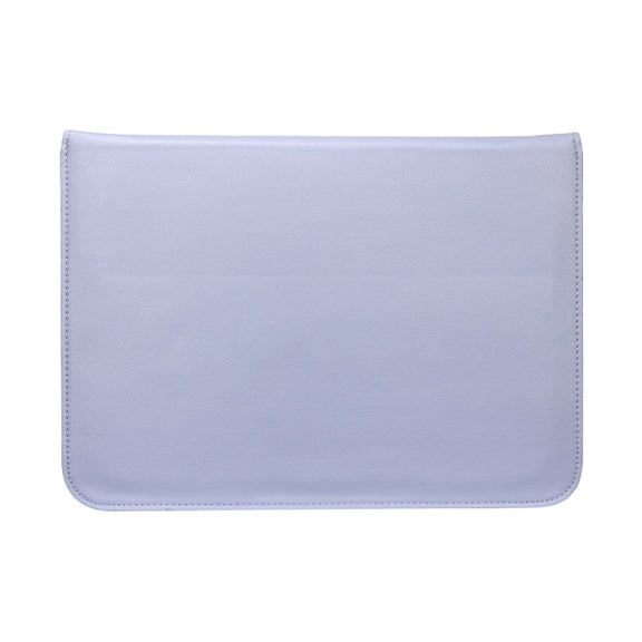 PU Leather Ultra-thin Envelope Bag Laptop Bag for MacBook Air / Pro 13 inch, with Stand Function(Tranquil Blue)