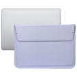 PU Leather Ultra-thin Envelope Bag Laptop Bag for MacBook Air / Pro 15 inch, with Stand Function(Tranquil Blue) - Protective Bags by PMC Jewellery | Online Shopping South Africa | PMC Jewellery | Buy Now Pay Later Mobicred