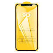 For iPhone 12 mini 25pcs 9D Full Glue Full Screen Tempered Glass Film For  iPhone 12 mini