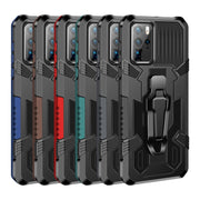 For Huawei P40 Machine Armor Warrior Shockproof PC + TPU Protective Case(Army Green)