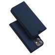 For iPhone 12 / 12 Pro DUX DUCIS Skin Pro Series Horizontal Flip PU + TPU Leather Case with Holder & Card Slots(Blue) - free shipping - PMC TechLife - Order now!