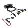WUPP CS-1186A1 Motorcycle SAE Dual USB Fast Charging Charger - free shipping - PMC TechLife - Order now!