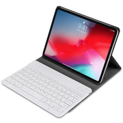A098 Detachable Ultra-thin ABS Bluetooth Keyboard Tablet Case for iPad Air 4 / Air 5 / Pro 11 inch 2022 / 2021 / 2020 / 2018, with Stand(Gold)