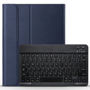 A098 Detachable Ultra-thin ABS Bluetooth Keyboard Tablet Case for iPad Air 4 / Air 5 / Pro 11 inch 2022 / 2021 / 2020 / 2018, with Stand(Dark Blue)