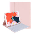 T098B Integrated Ultra-thin Candy Colors Bluetooth Keyboard Tablet Case for iPad Air 4 10.9 inch (2020), with Stand & Pen Slot(Pink) - For iPad Air by PMC TechLife | Online Shopping South Africa | PMC TechLife