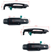 4 PCS Car Door Outside Handle 82650-3E010 for KIA Sorento 2003-2006
