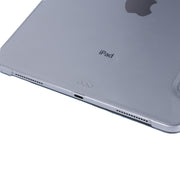 Silk Texture Flip Magnetic PU Leather Smart Case with Three-folding Holder For iPad Air 11 2024 / Air 2022 / 2020 10.9(Blue)