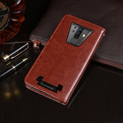 For Blackview BV6900 idewei Crazy Horse Texture Horizontal Flip Leather Case with Holder & Card Slots & Wallet(White)