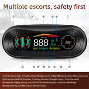 P18 GPS Car HUD Head-up Display Vehicle Speed / Voltage / Mileage