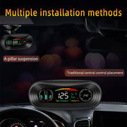 P18 GPS Car HUD Head-up Display Vehicle Speed / Voltage / Mileage