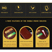 For TCL 10L idewei Crazy Horse Texture Horizontal Flip Leather Case with Holder & Card Slots & Wallet(Black)