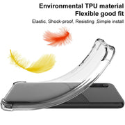 For HTC Desire 20 / Desire 20+ IMAK All Coverage Shockproof Airbag TPU Case(Transparent)