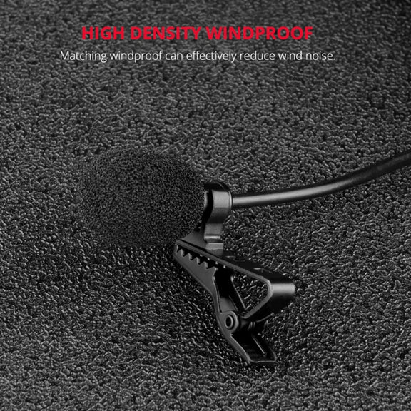 YELANGU MY3 Type-C Interface Live Broadcast Interview Mobile Phone Double Clip Lavalier Microphone, Length: 2.5m