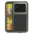 For Samsung Galaxy A51 5G LOVE MEI Metal Shockproof Waterproof Dustproof Protective Case with Glass(Army Green) - free shipping - PMC TechLife - Order now!