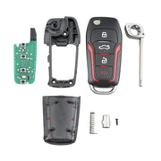 Car Key CWTWB1U345 63 Chip Single Frequency 315 Frequency for Ford 4-button Folding