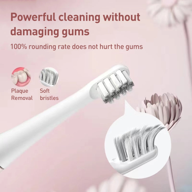2 PCS / Set Original Xiaomi Youpin SO WHITE Water-resistant Acoustic Wave Electric Toothbrush Replaced Head for HC0196