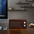 D60 Subwoofer Wooden Bluetooth 4.2 Speaker, Support TF Card & 3.5mm AUX & U Disk Play(Walnut) - Desktop Speaker by PMC TechLife | Online Shopping South Africa | PMC TechLife | Buy Now Pay Later Mobicred