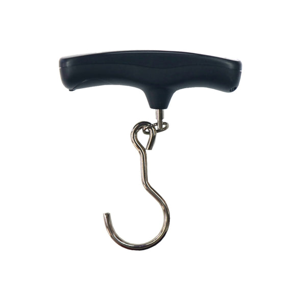 MH-A18 Portable Digital High-Load Weighting Hook Electronic Luggage Scale (10g~50kg), Excluding Batteries(Black)