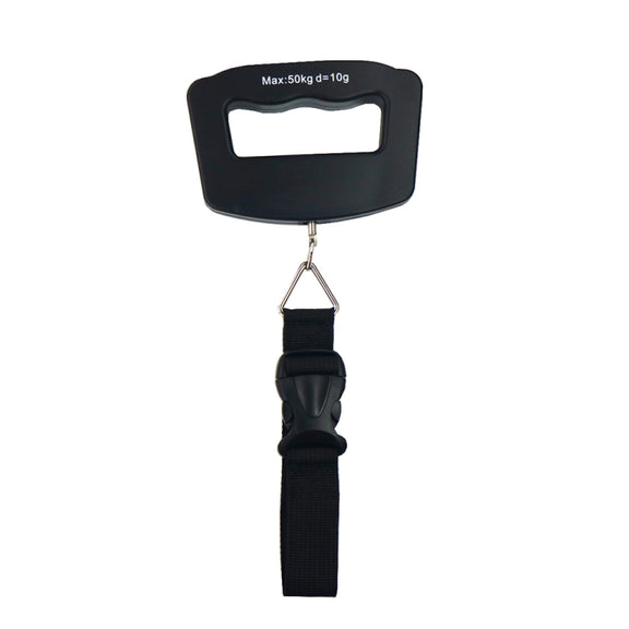A09 50kg x 10g Handheld Digital Electronic Luggage Belt Scale Balance Device with 1.7 inch LCD Screen