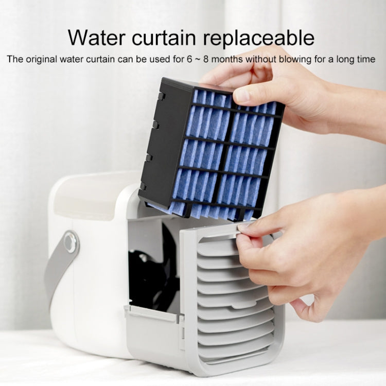 BD-F26 Portable Humidifier Fan Water Replenishment Instrument (Blue)