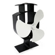 YL401 3-Blade High Temperature Metal Heat Powered Fireplace Stove Fan (White) - Fireplace Fan by PMC TechLife | Online Shopping South Africa | PMC TechLife | Buy Now Pay Later Mobicred
