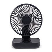 D606Y Portable Desktop Oscillating Small Fan (Black)