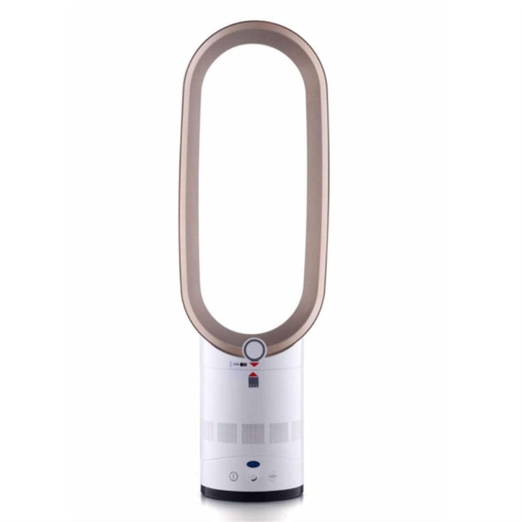 16 inch Household Mute Shaking Head Remote Control Desk Electric Leafless Fan (Gold)