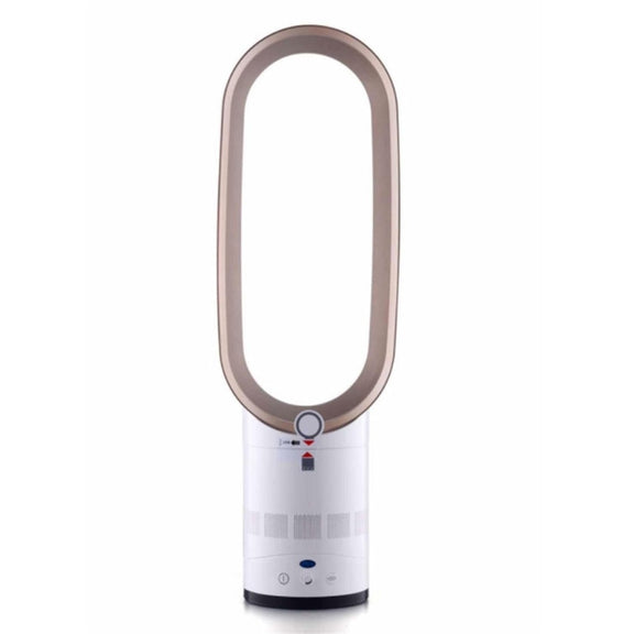 16 inch Household Mute Shaking Head Remote Control Desk Electric Leafless Fan (Gold)