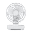 D606 4W USB Rechargeable Portable Four-speed Adjustable Desktop Fan(White) - Electric Fans by PMC TechLife | Online Shopping South Africa | PMC TechLife | Buy Now Pay Later Mobicred