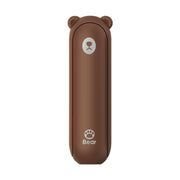 Xiaomi Youpin JISULIFE F8 Multifunctional Mini Fan Handheld Folding Fan(Brown)