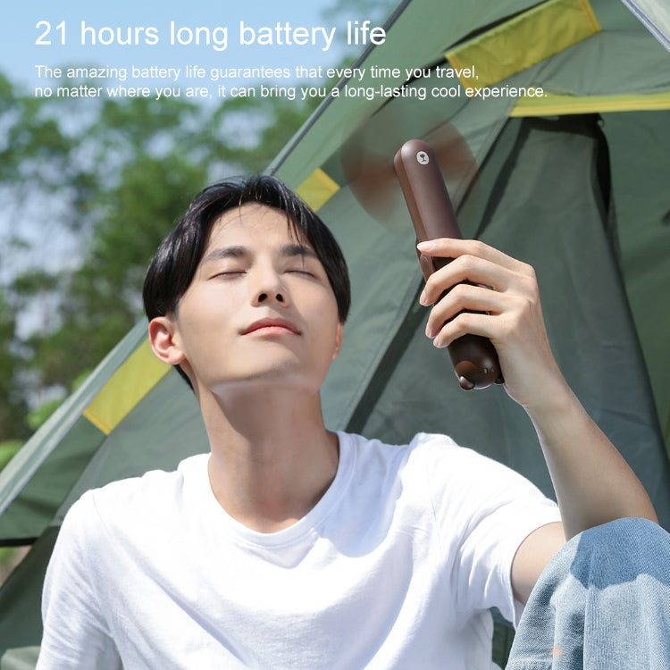 Xiaomi Youpin JISULIFE F8 Multifunctional Mini Fan Handheld Folding Fan(White)