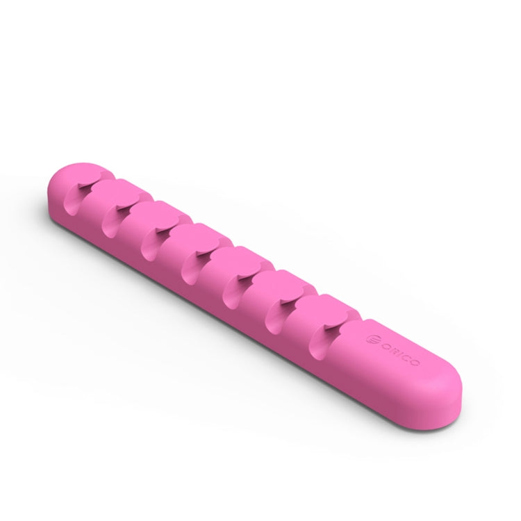 ORICO CBS7 Silicone Material Desktop Cable Manager Winder, Size: 15*2*1.2cm(Pink)