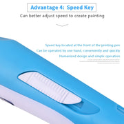 Hand-held 3D Printing Pen, UK Plug (Purple)