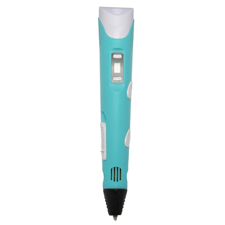 Hand-held 3D Printing Pen, US Plug(Blue)