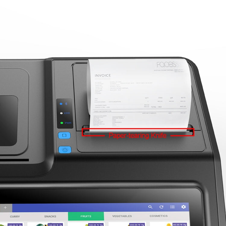 SGT-101W 10.1 inch Capacitive Touch Screen Cash Register, Intel J1900 Quad Core 2.0GHz, 4GB+64GB, EU Plug