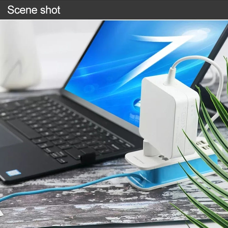 85W AC Power Adapter Portable Charger with 1.8m Charging Cable, EU Plug(White)