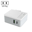 LDNIO A4403C 30W PD + Auto-id Foldable Fast Travel Charger with 1m USB-C / Type-C Cable, US Plug - free shipping - PMC TechLife - Order now!