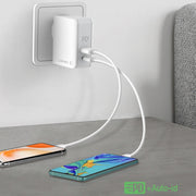 LDNIO A4403C 30W PD + Auto-id Foldable Fast Travel Charger with 1m USB-C / Type-C Cable, US Plug