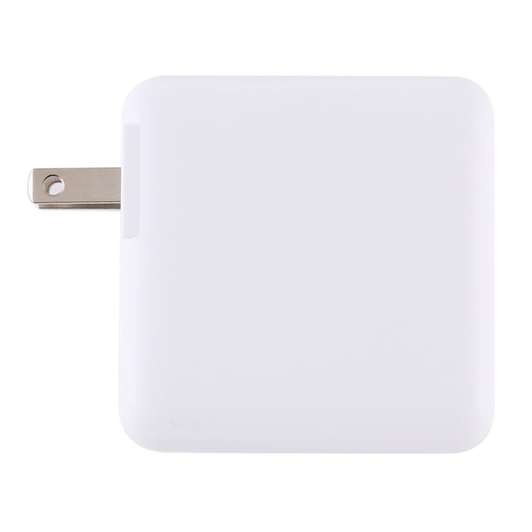 PD65W-A6 PD 65W 90 Degrees Foldable Pin Portable Multi-function USB Quick Charger, US Plug(White)