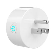 10A Smart WiFi Mini Plug APP Remote Control Timing Check Power Usage Smart Socket Works with Alexa & Google Home, AC 110V, US Plug
