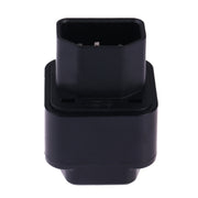 Portable Universal Socket to C14 Male Plug UPS PDU APC Computer Server Power Adapter Travel Charger (Black)