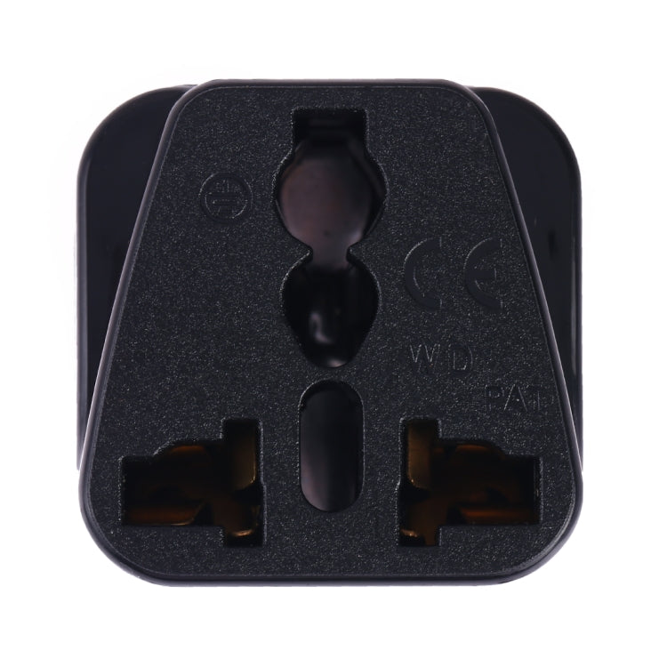 Portable Universal Socket to C14 Male Plug UPS PDU APC Computer Server Power Adapter Travel Charger (Black)