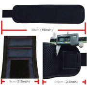 1680D Oxford Cloth Pocket Magnetic Wristband Storage Pockets Tool(Red)