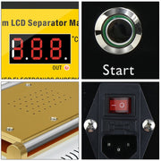 BAKU BK-948D 500W Vacuum Anti-static LCD Touch Panel Separator Machine, AC 220V EU Plug