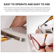 JF-658-1.5 Metal Mobile Phone Repair Tool Phillips Screwdriver
