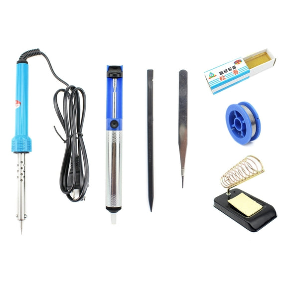 JIAFA JF-8123 8 in 1 60W Soldering Iron Tool Set, Voltage: 110V