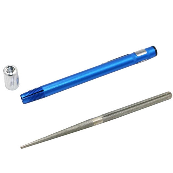 Diamond Carbon Steel Knife Fishhook Sharpener Portable Kitchen Accessories Multi Purpose Sharpener Stick