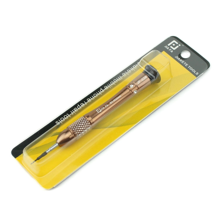 JIAFA JF-338-T2 Torx T2 Mobile Phone Repair Screwdriver(Brown)